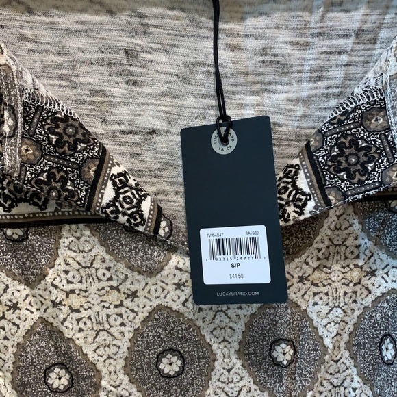 LUCKY BRAND Boho style top - Picture 2 of 4